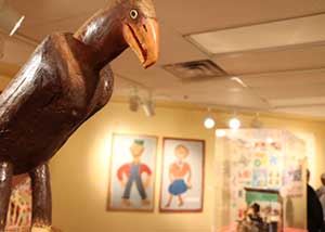 The African American Museum of Dallas' Folk Art Collection, which began with a gift from Mr. & Mrs. Billy R. Allen, is housed in the Sam and Ruth Bussey Gallery on the Museum's first floor.