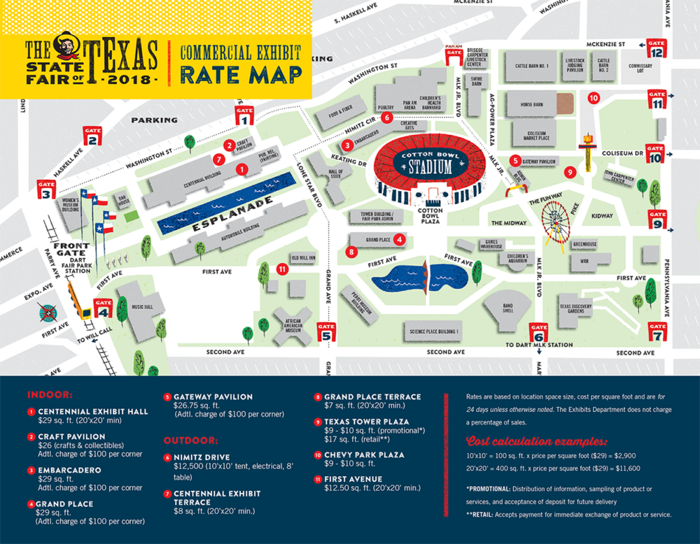 2018_Exhibitors_RateMap State Fair of Texas