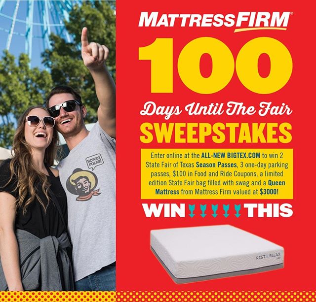 LAST CHANCE on entering to win the BIGGEST giveaway prize we’ve ever done! We’ve teamed up with our friends at @MattressFirm for the ultimate less than 100 days giveaway! Enter here😍👉🏽 https://bit.ly/2Mehd5c https://bit.ly/2IdJWEU