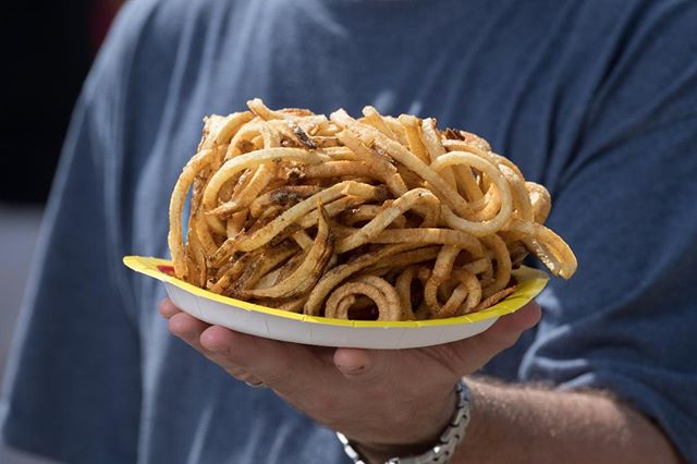 Happy FRY-day y’all! 🍟🤠🍟Only 77 days days to go until you can munch on this mountain of fries!  #NationalFrenchFryDay #EverythingIsBiggerInTexas even #BigTex.