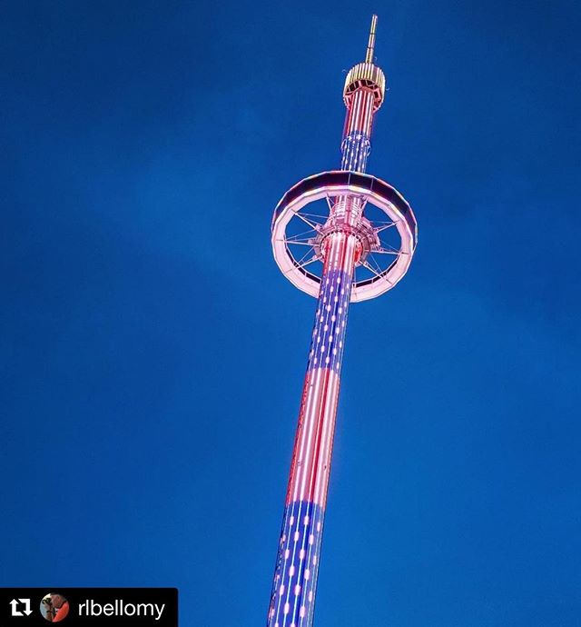 Did you know the Top O’ Texas Tower soars 500 ft up into the #Texas sky? Check it out, https://pjj52.app.goo.gl/3EtjJ4zbOzsWoakL2  #Repost #BigTex #StateFairofTX