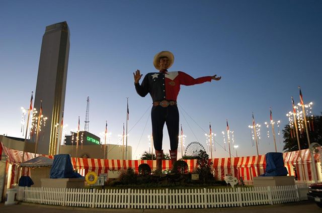 Another day closer to Opening Day of the GREAT #StateFairofTX means another day closer to hearing that first ‘Howdy, Folks!’ #BigTex #POD Don’t worry, only 9 days to go! @Dickies  @Lucchese
