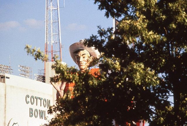 Ready or not, here comes #BigTex, it’s Fair time!  We’re on day 6 of our 15 day countdown! #BigTex #POD @Dickies @Lucchese1883 Did you know Big Tex’s outfit is sewn in the original Dickies plant that opened in 1922?! #Countdown