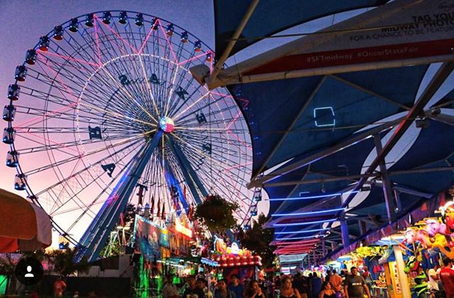 Opening week is finally here! We’ve waited all year to be back under these Midway lights so y’all be sure and share the memories with us, especially on #MidwayMonday~ powered by @oncor! #SFTMidway #Repost 📸@shivamgulati  #StateFairofTX
