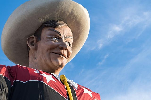 The countdown is over! Tomorrow is Opening Day of the 2018 State Fair of Texas! Whether you’re coming for the food, the thrill or just some of the the best memories, be sure to tag us in all your pics, especially the #BigTex photobomb ones! #POD @Dickies @Lucchese1883