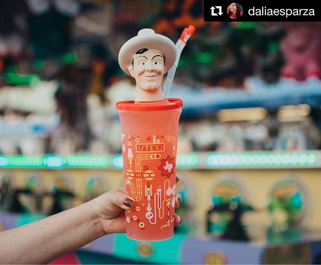 Buy your @statefairoftx refillable souvenir cup and bring it back year after year to receive discounted refills! Yes, you can bring your souvenir cup from the 2016 Fair and receive refills in it too! #BigTex  #Repost