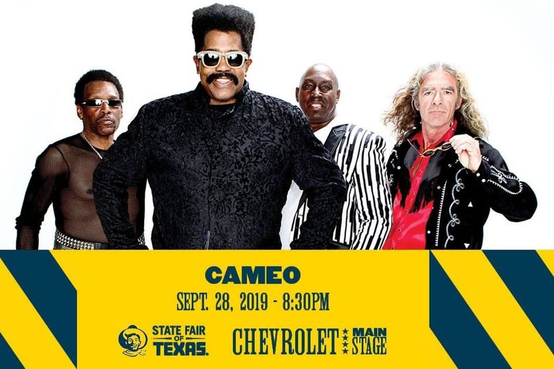 @Cameonation will be making an appearance on the @chevrolet Main Stage on Sept. 28! 🎸🎶 FREE concert with your #StateFairofTX ticket! Buy your season pass online to enjoy 24 days of live music and so much more! bigtex.com/tickets #ChevyMainStage