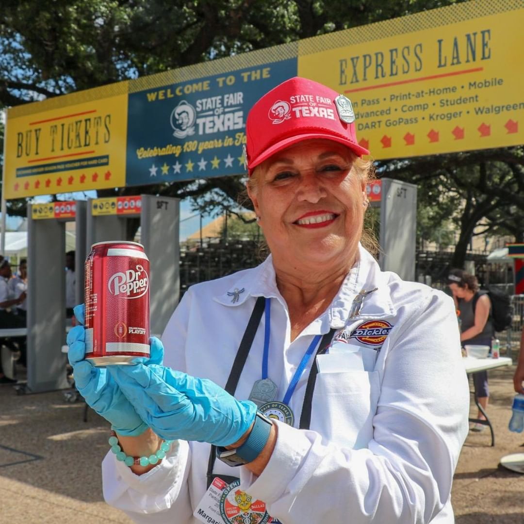 Already planning your trip to see #BigTex this year? On ANY weekday after 5 p.m. fairgoers get in for $9 when they bring an empty can of @Dr Pepper🤠🎇Can’t wait to see y’all at the #StateFairofTX! 🎡