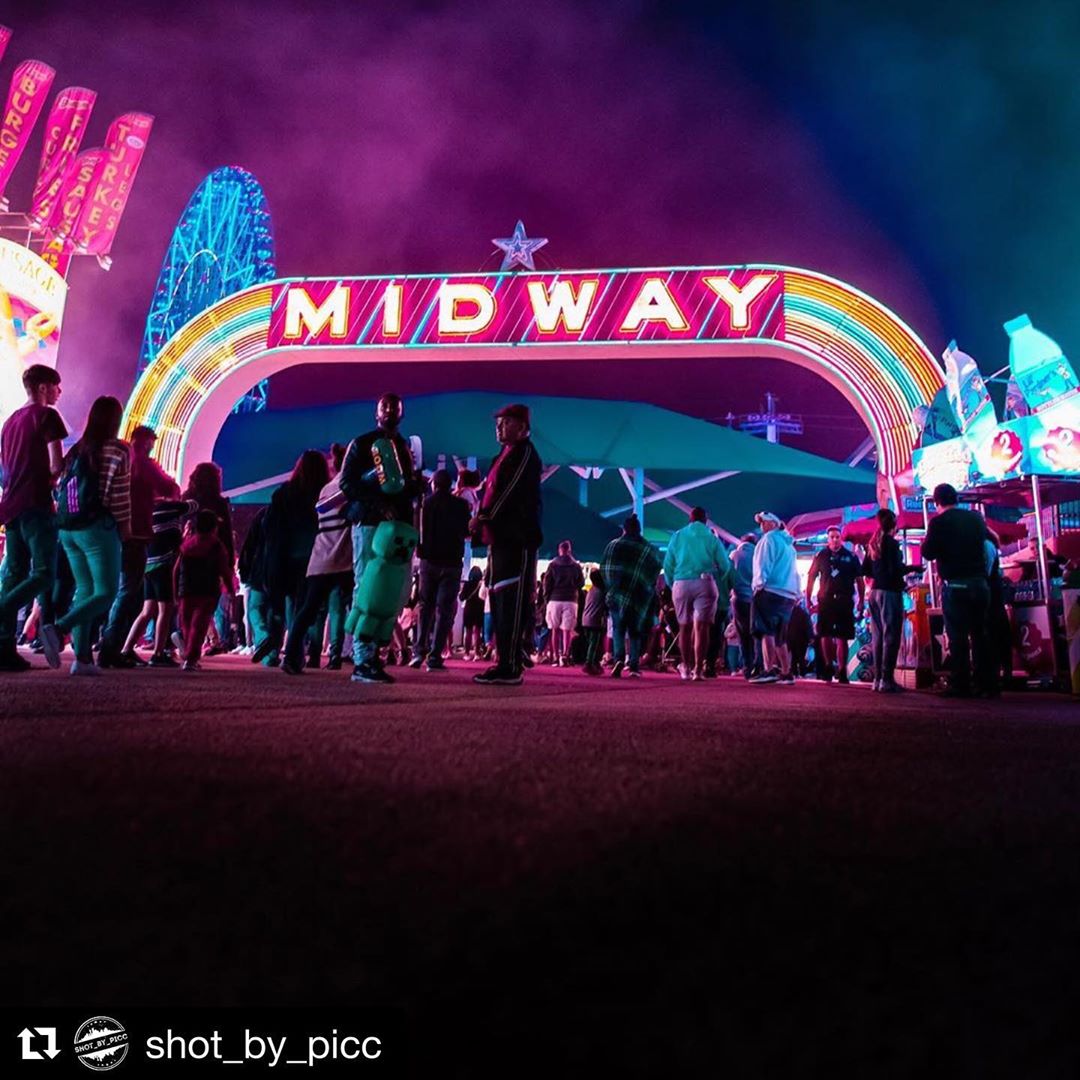 👋🏽👋🏽 #Repost @shot_by_picc ・・・#MidwayMonday 
Who else is missing the @statefairoftx •
•
•