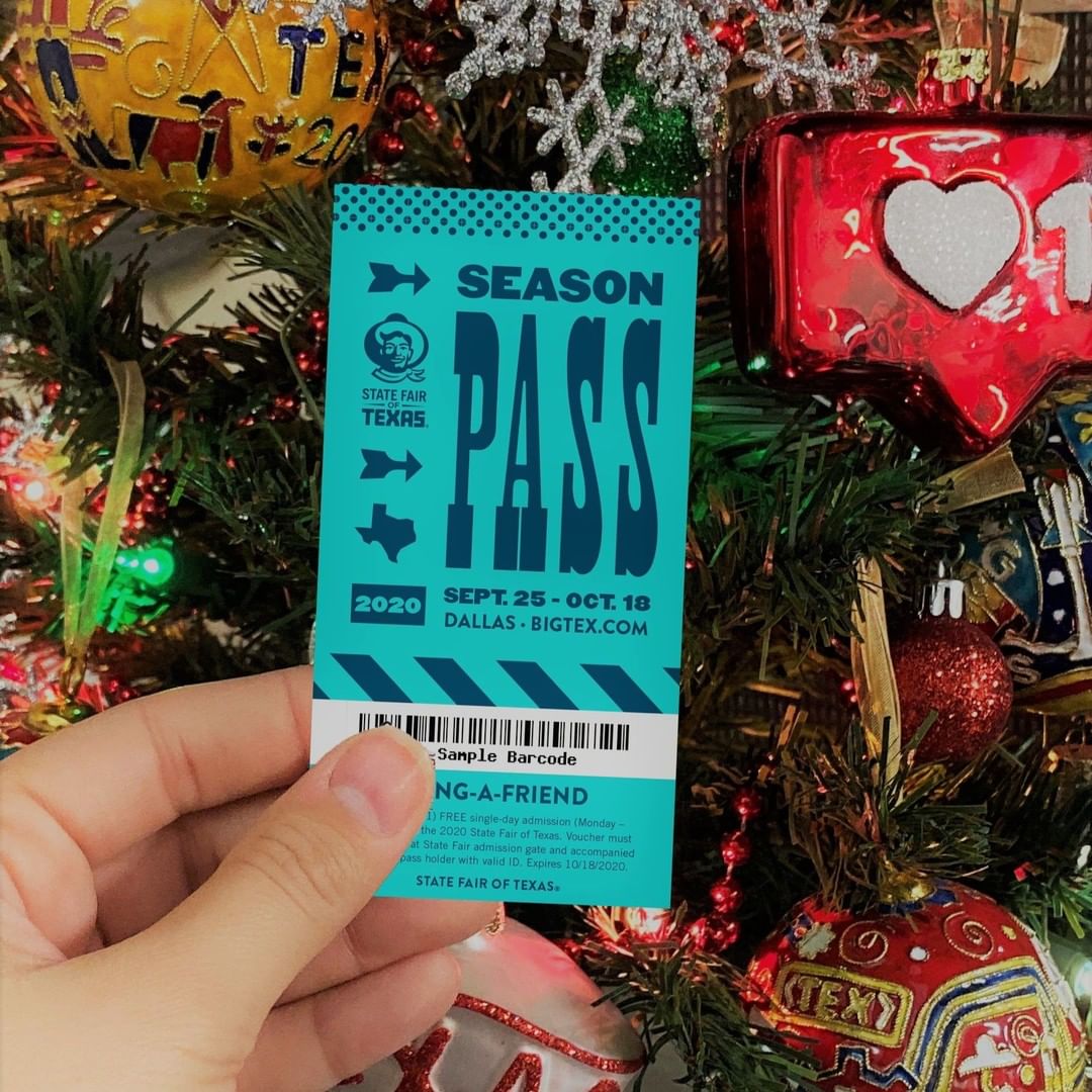 Give the gift of Texas this holiday season with a State Fair of Texas 2020 season pass! Take $10 ...