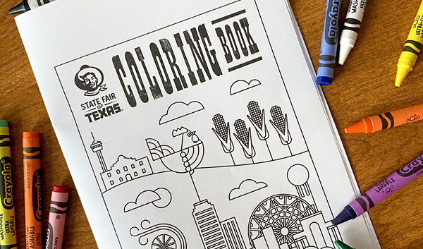 state fair coloring pages