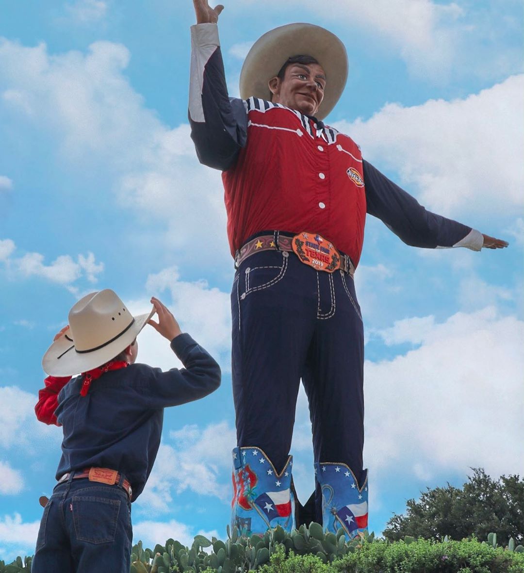 #TexasTuesday with our favorite icon himself, #BigTex! 🤠 🤩 Learn more about  our 2020 Theme — link in bio!