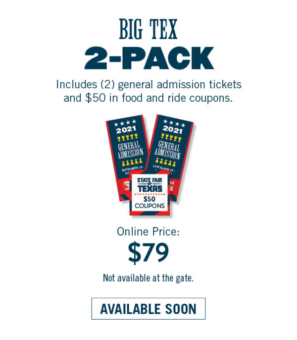 21_Ticketing_GA 2Pack State Fair of Texas