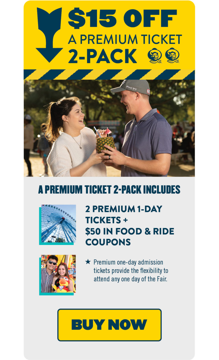 Premium Ticket Combo Pack Discounts State Fair of Texas