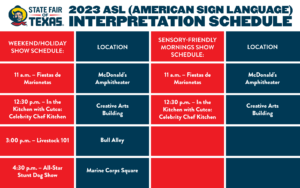 ASL Schedule 2023